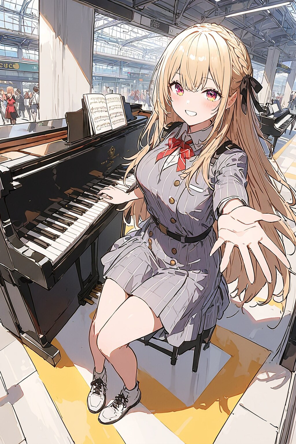 いってらっしゃいの音楽を、あなたに。 | の人気AIイラスト・グラビア