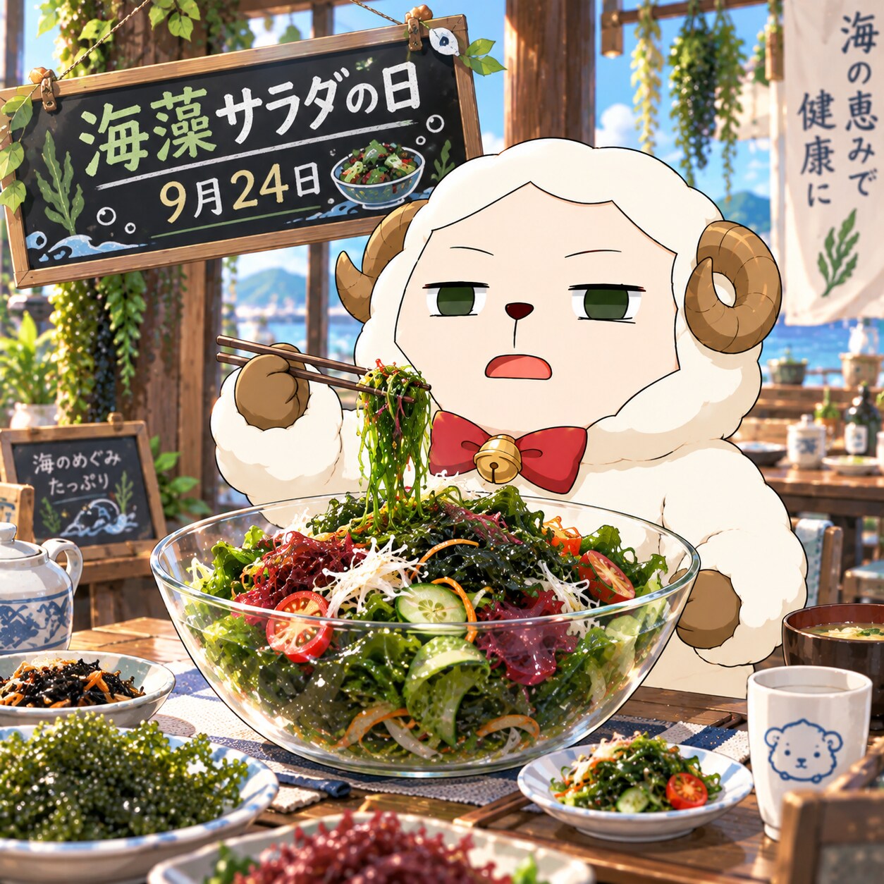 9/24 今日のヒツジ | の人気AIイラスト・グラビア
