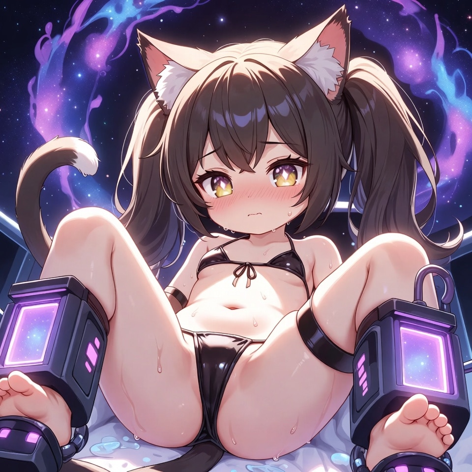黒ツイにゃん。
