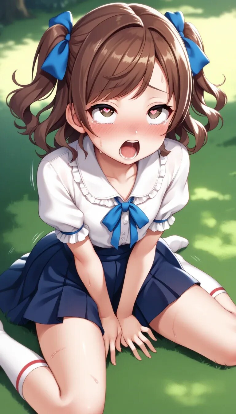 お外でオナニー💕
