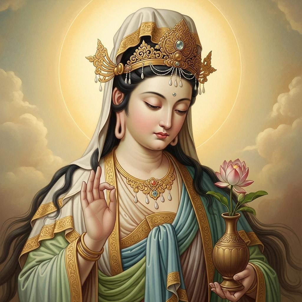 観自在菩薩(隠れキリシタン風(笑))