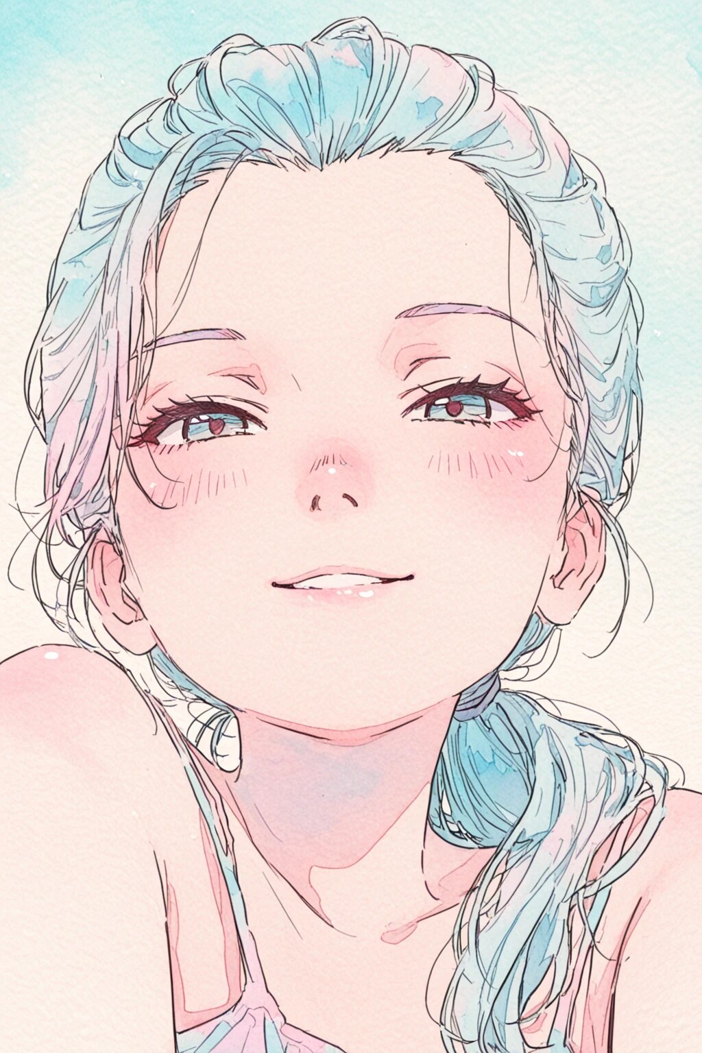 苦笑