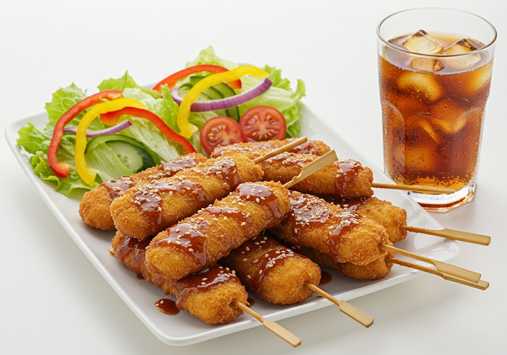 摩訶不思議食堂の串カツ食べ放題