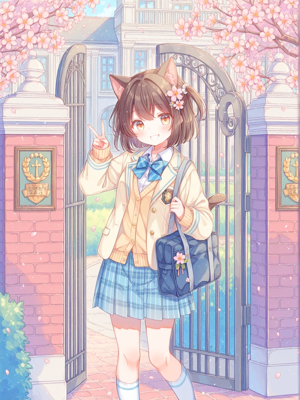 ネコミミギャルの新学期