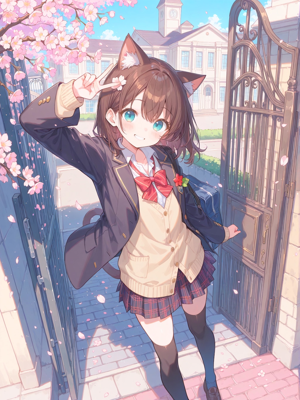 ネコミミギャルの新学期