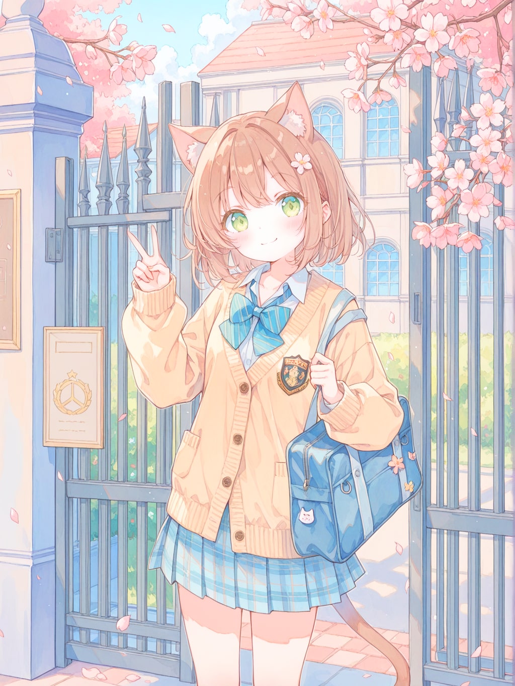 ネコミミギャルの新学期