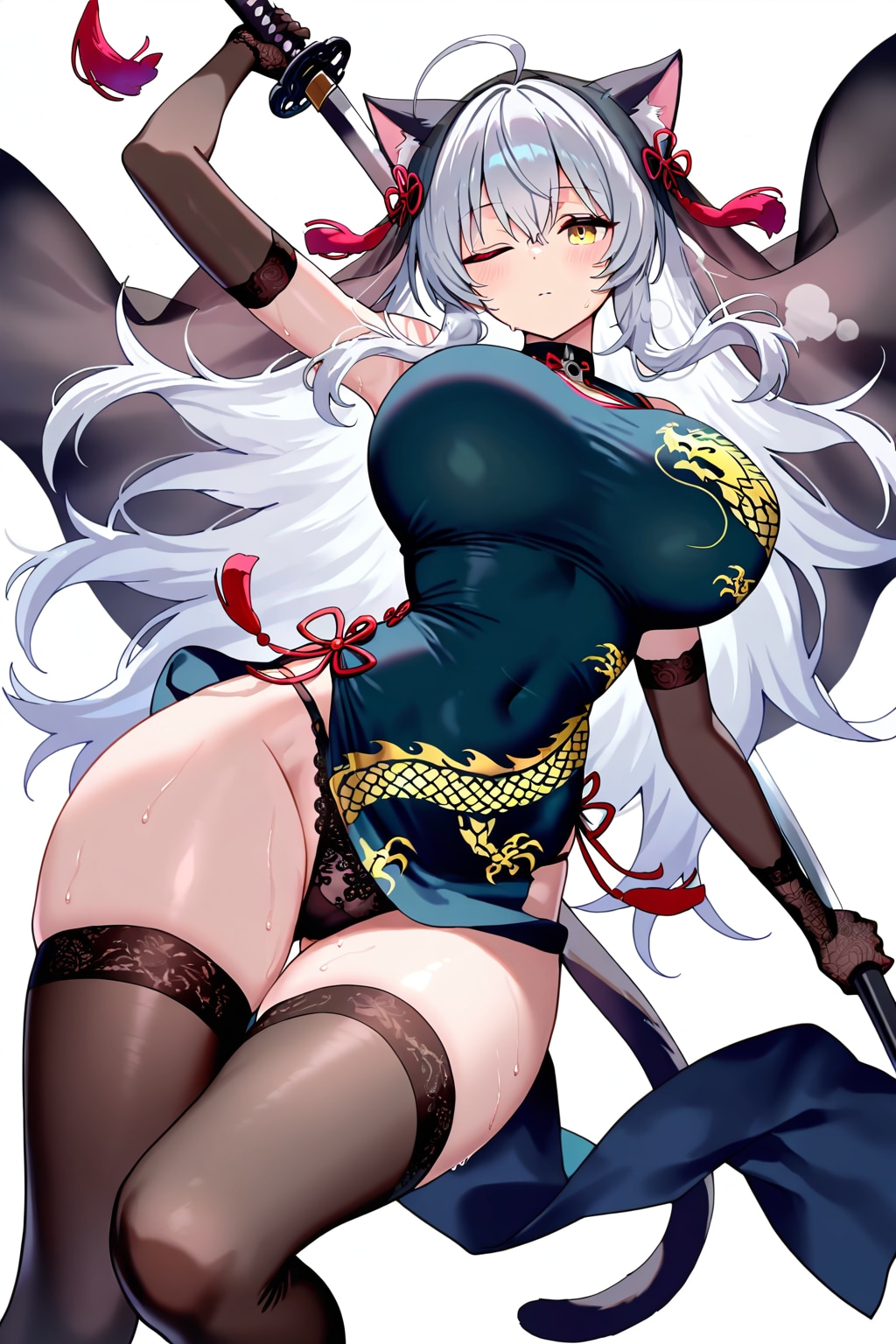 爆乳侍ボス