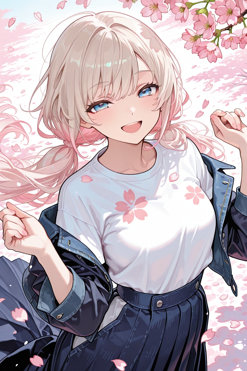 桜の下で☆しおん