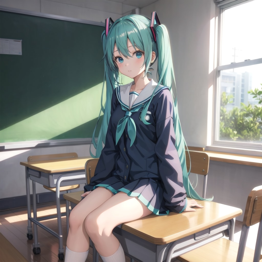 V4B 初音ミク | の人気AIイラスト・グラビア