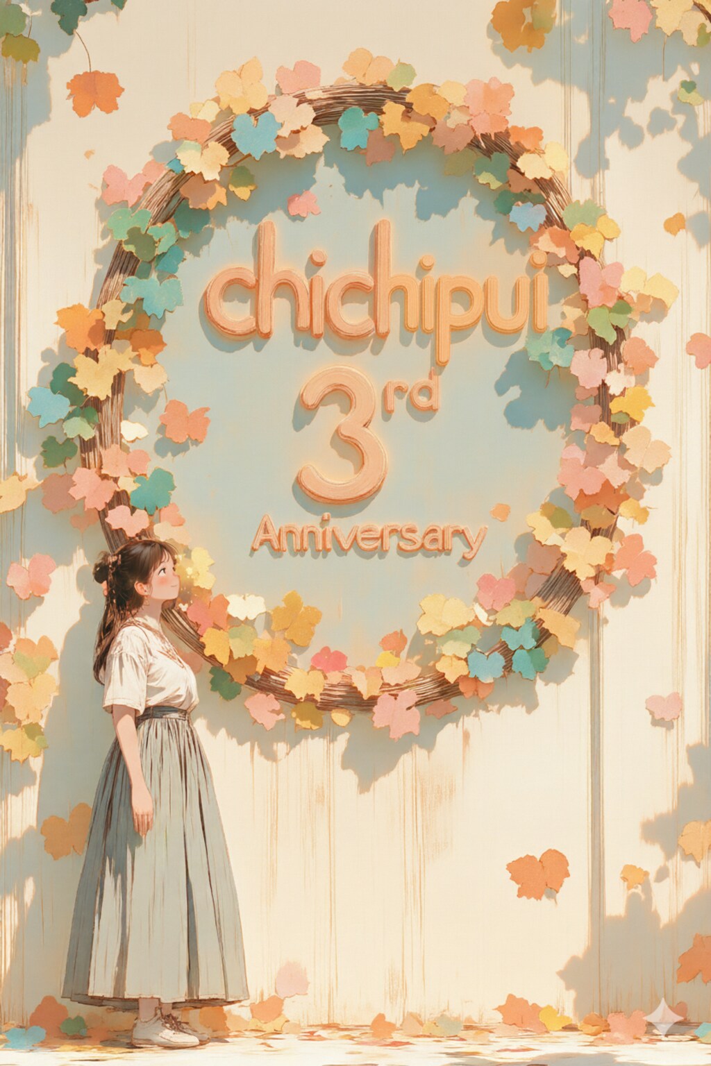 ちちぷい3周年記念イラスト 3