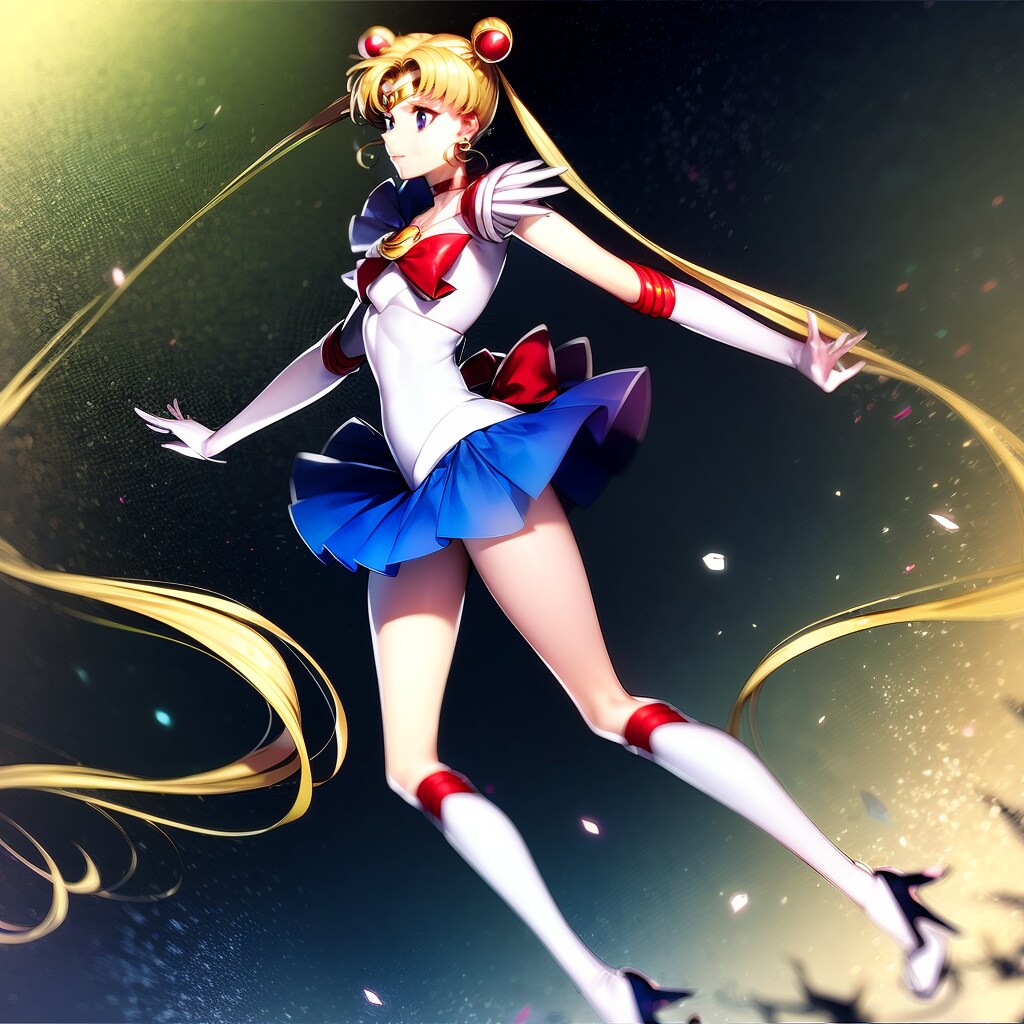 月野うさぎの冒険！美少女戦士セーラームーンが幻想的な月の城で闘う