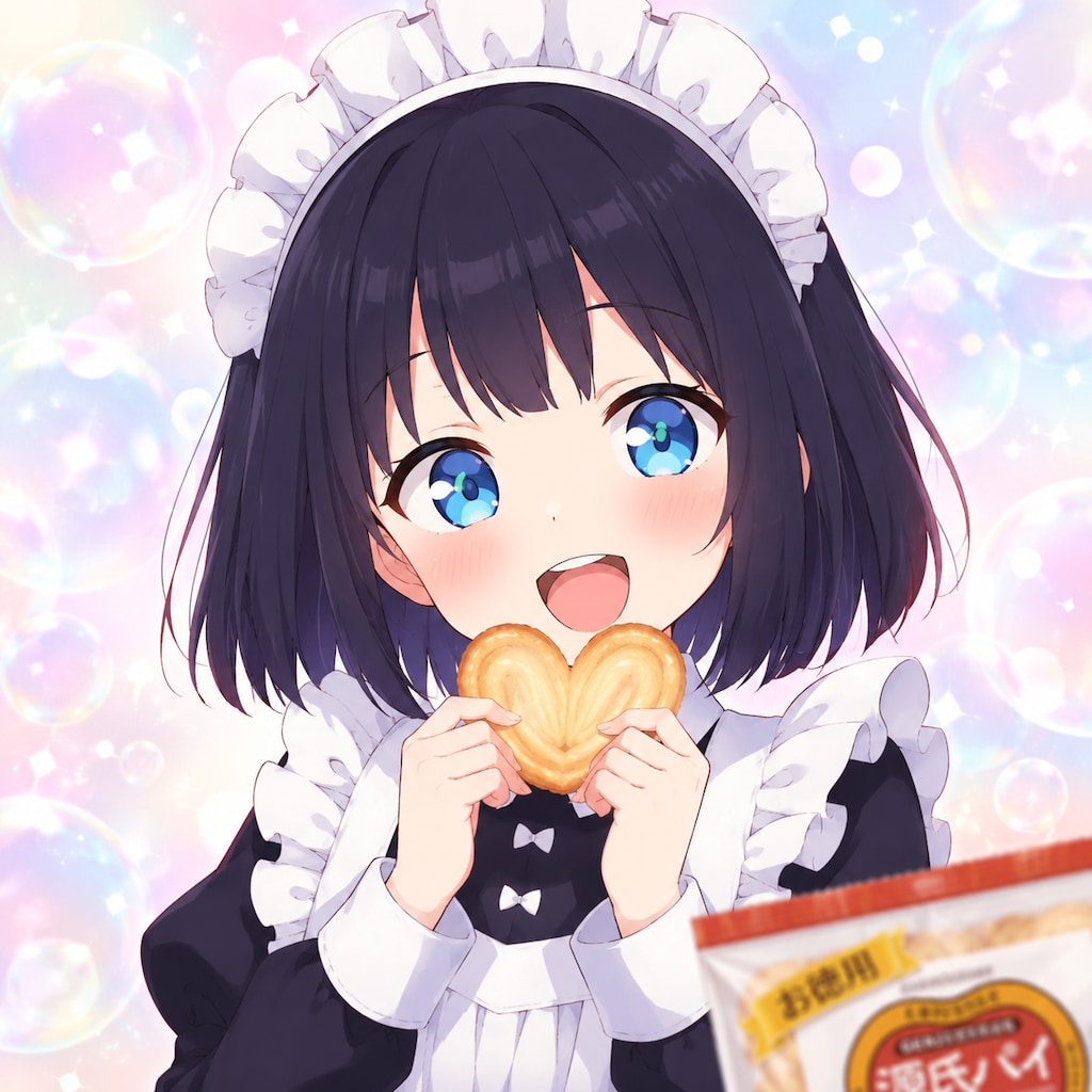 メイドさんは源氏パイを食べるだけ