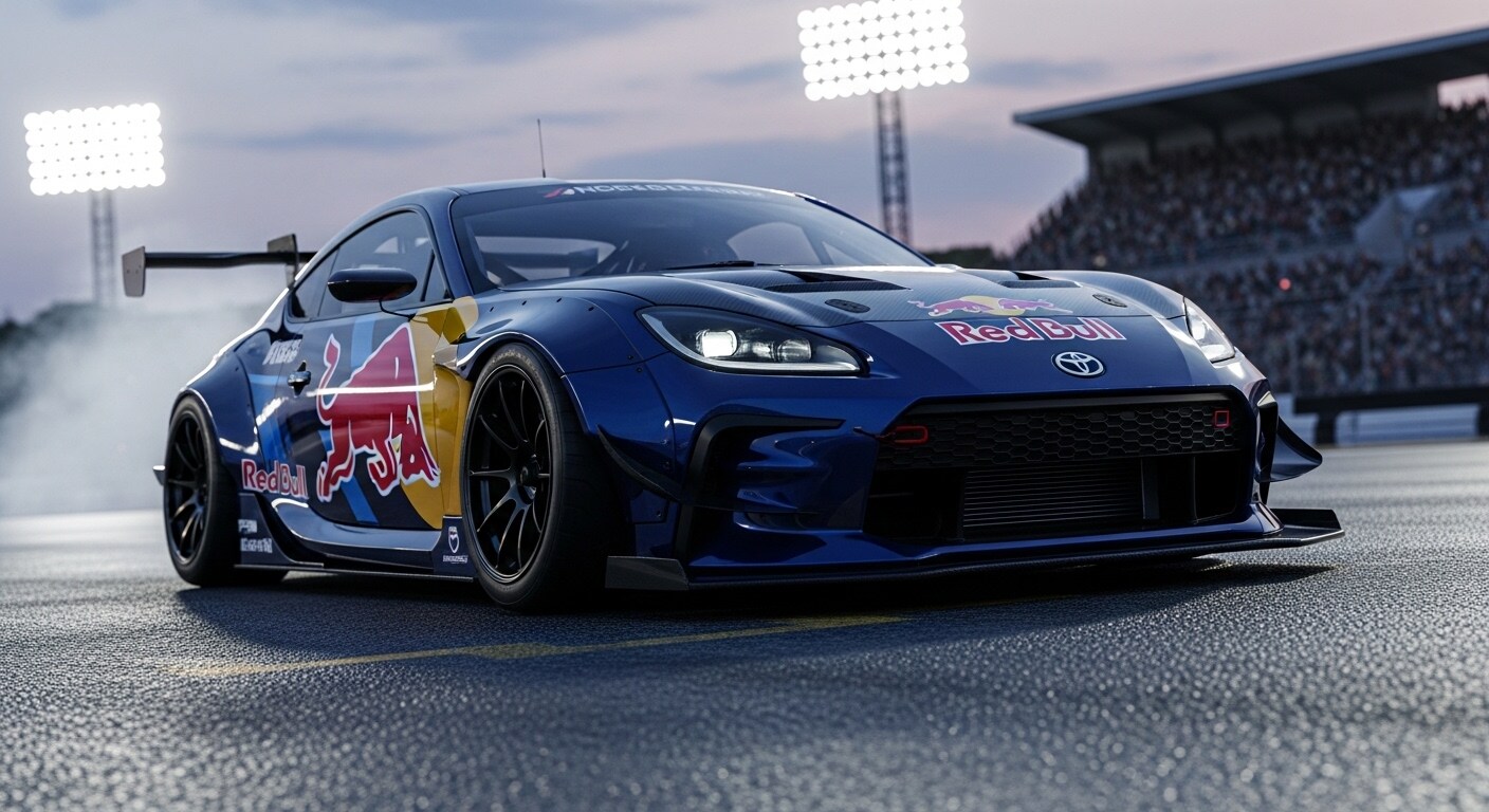 レッドブルGR86レーシングカー