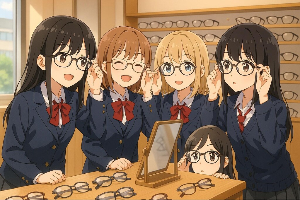 似合うかな、どうかな