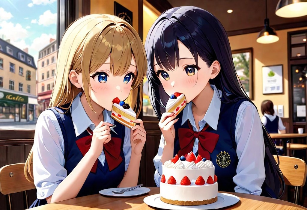 ケーキ大好き