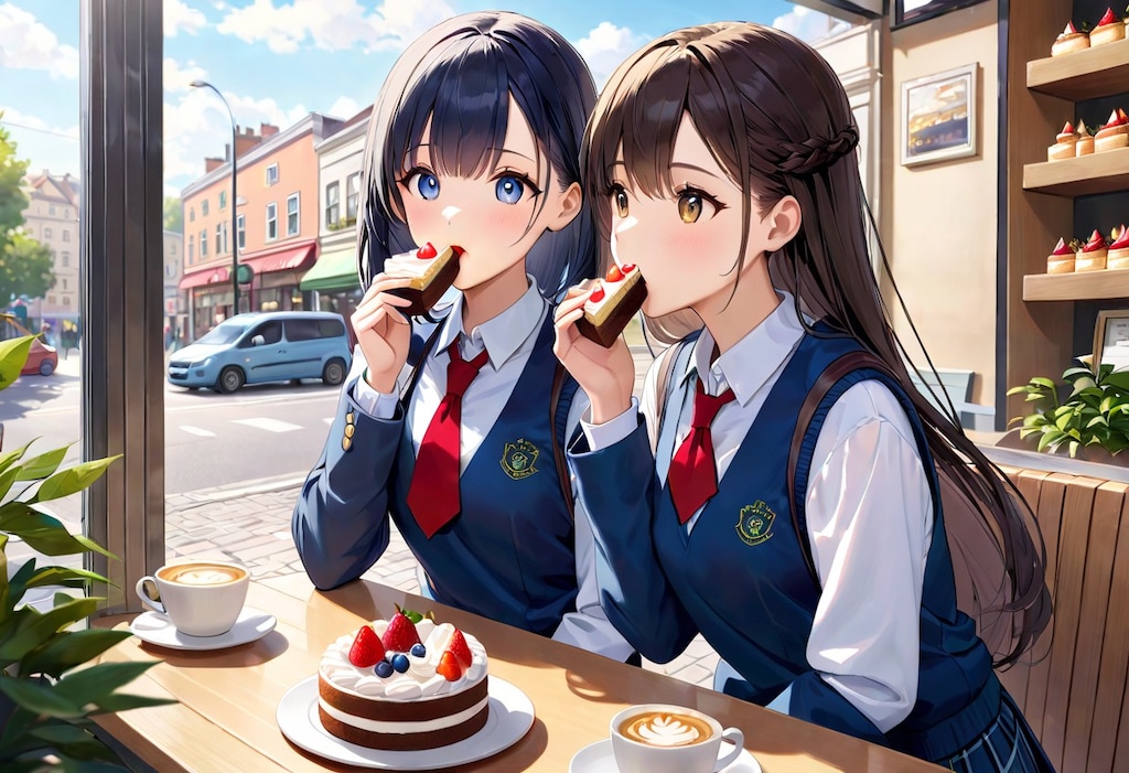 ケーキ大好き