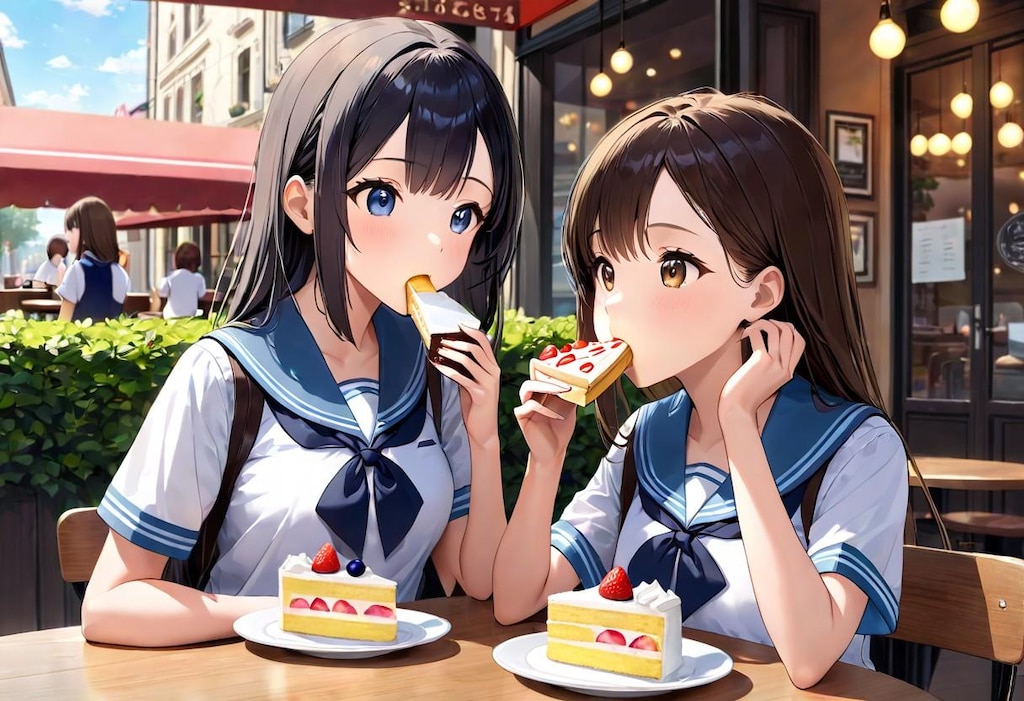 ケーキ大好き