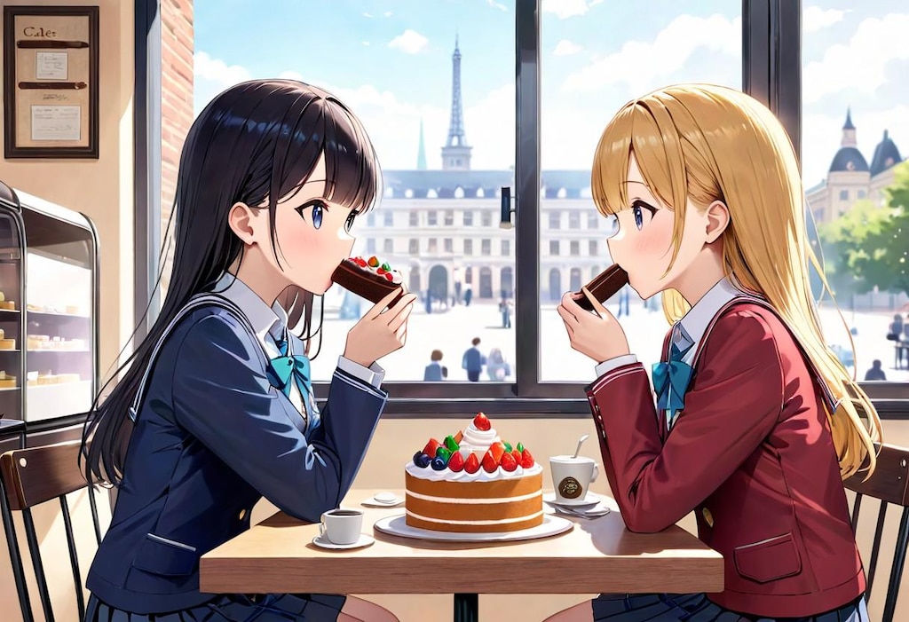 ケーキ大好き