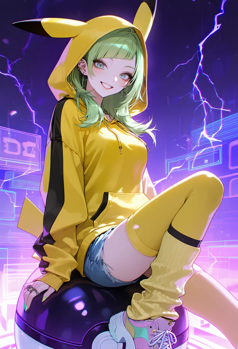 Electric Pop | の人気AIイラスト・グラビア