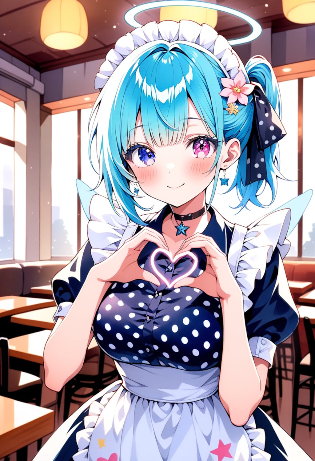 うちの子たちのエプロン姿