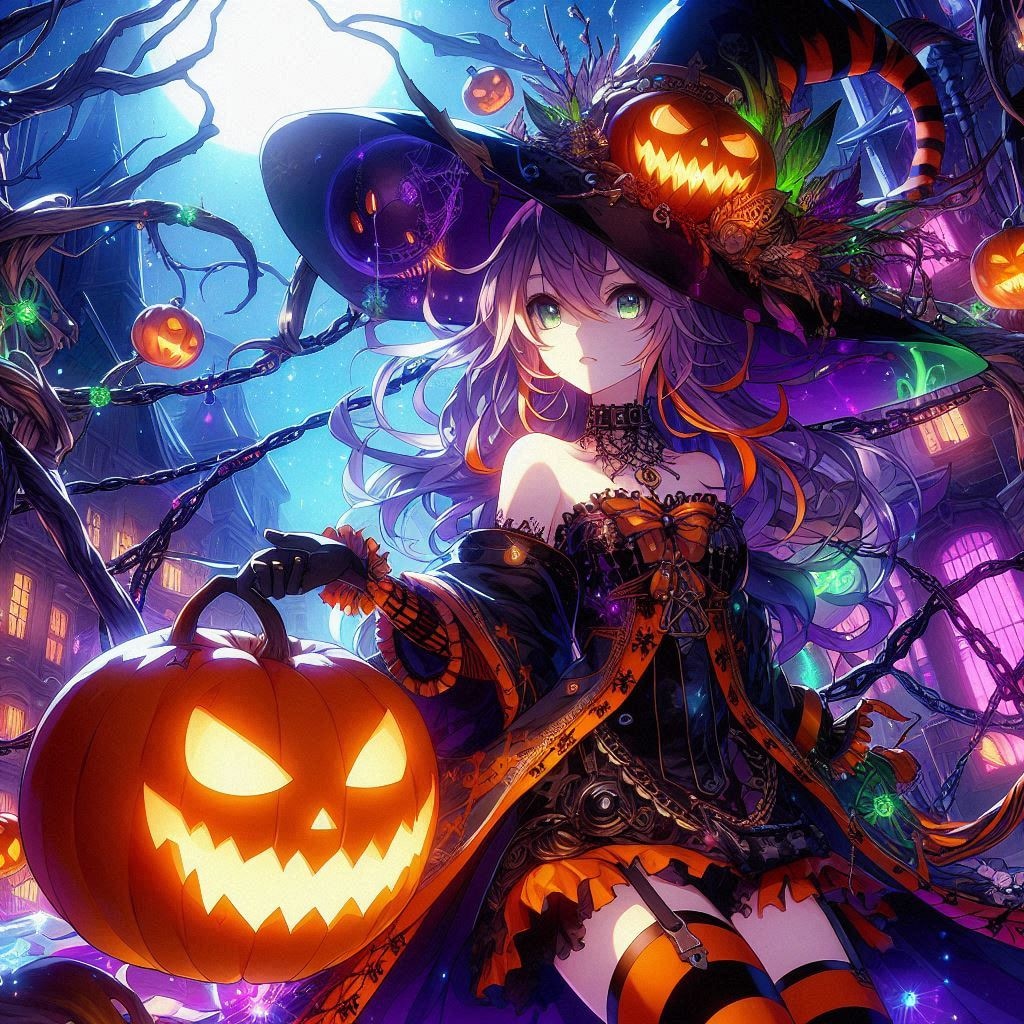 魔女のハロウィンスタイル