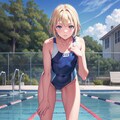 スクール水着の女の子３ 8枚目