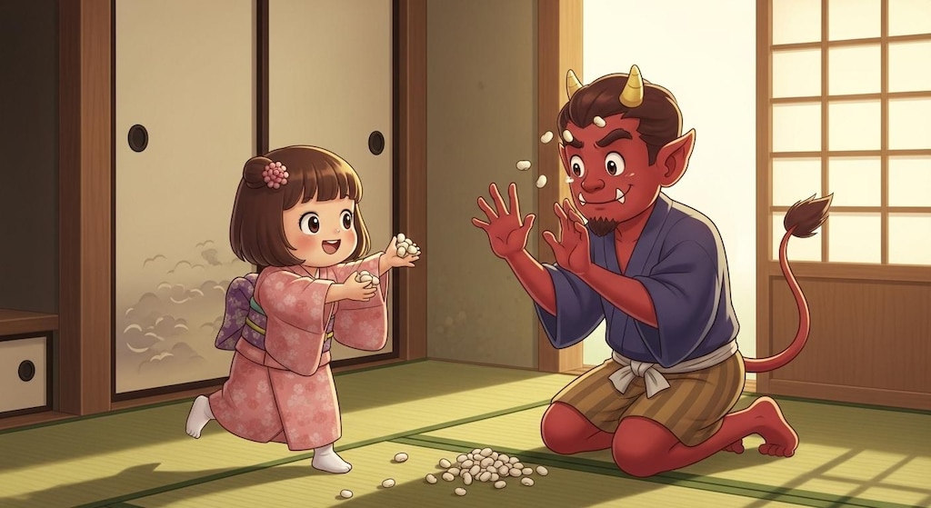 かわいい節分の日