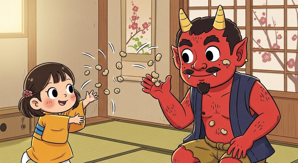 かわいい節分の日