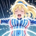 （これが超次元ハイレグ美少女消滅サッカーだっ！パラパラ疑似アニメ♪）正義（性技）の必殺シュートをハイレグ股間にうけ身悶えながら消滅する悪のハイレグサッカー選手💦 10枚目