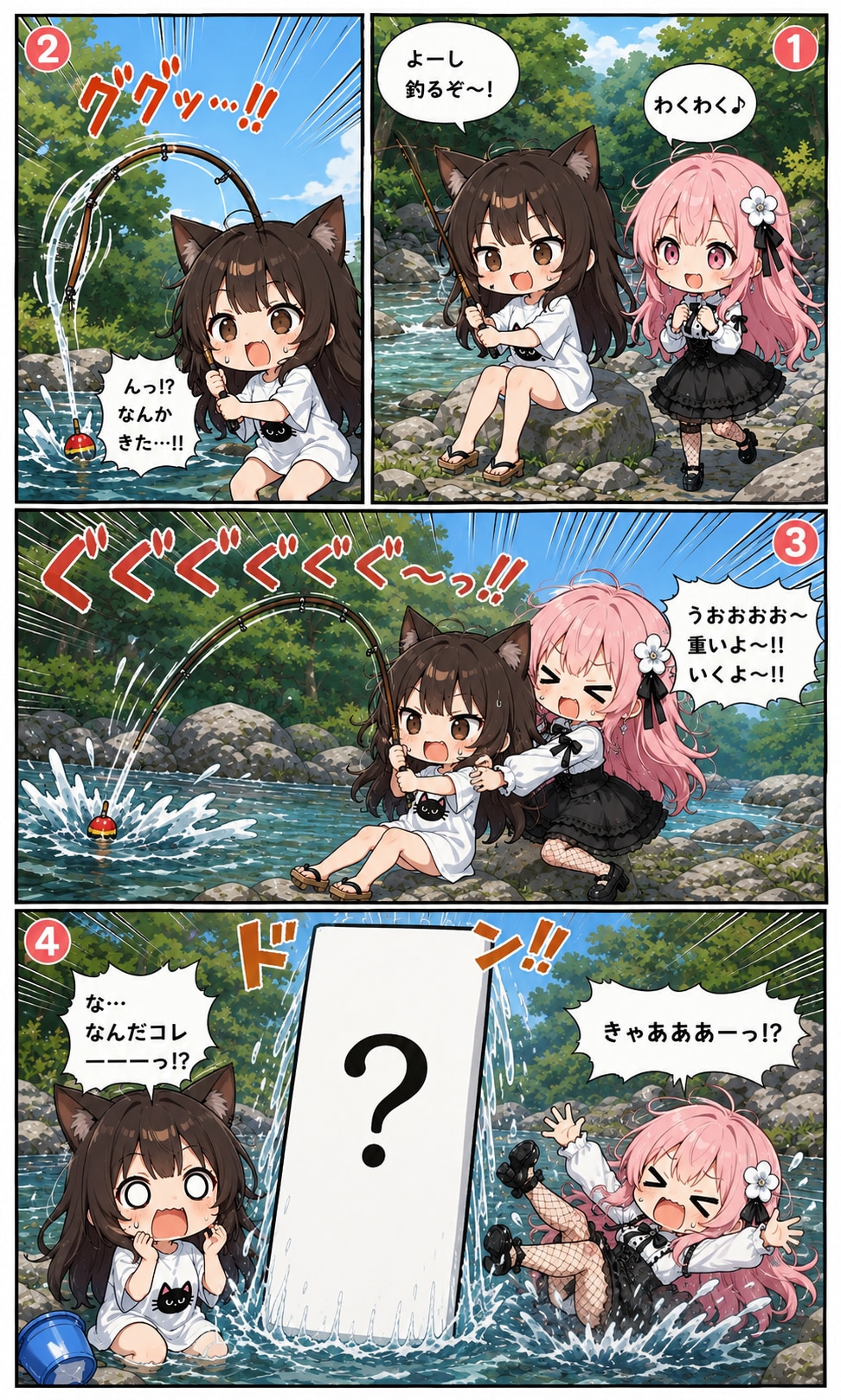 【お題】釣れたものは？