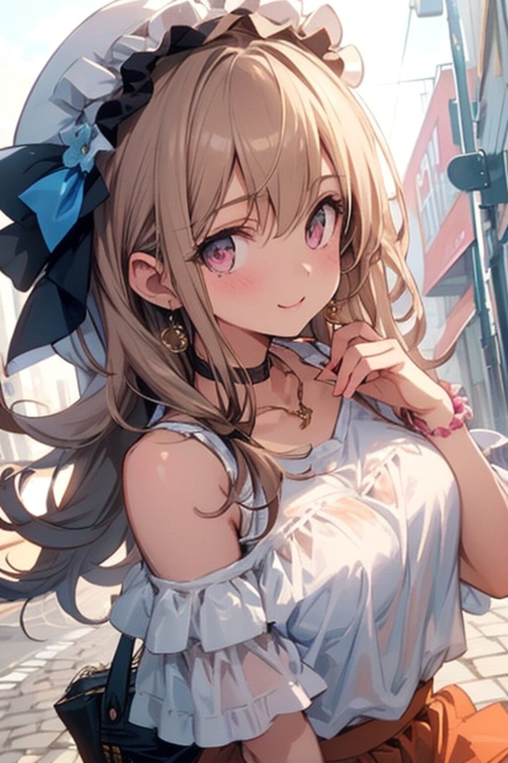 twinkle eye、ティア「街中にて」