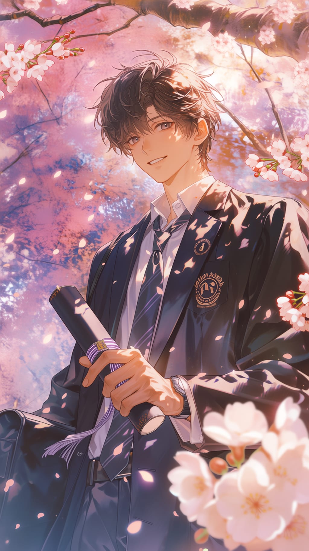 青年の春の卒業🎓🌸