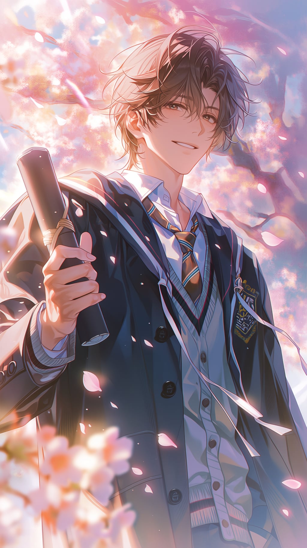 青年の春の卒業🎓🌸