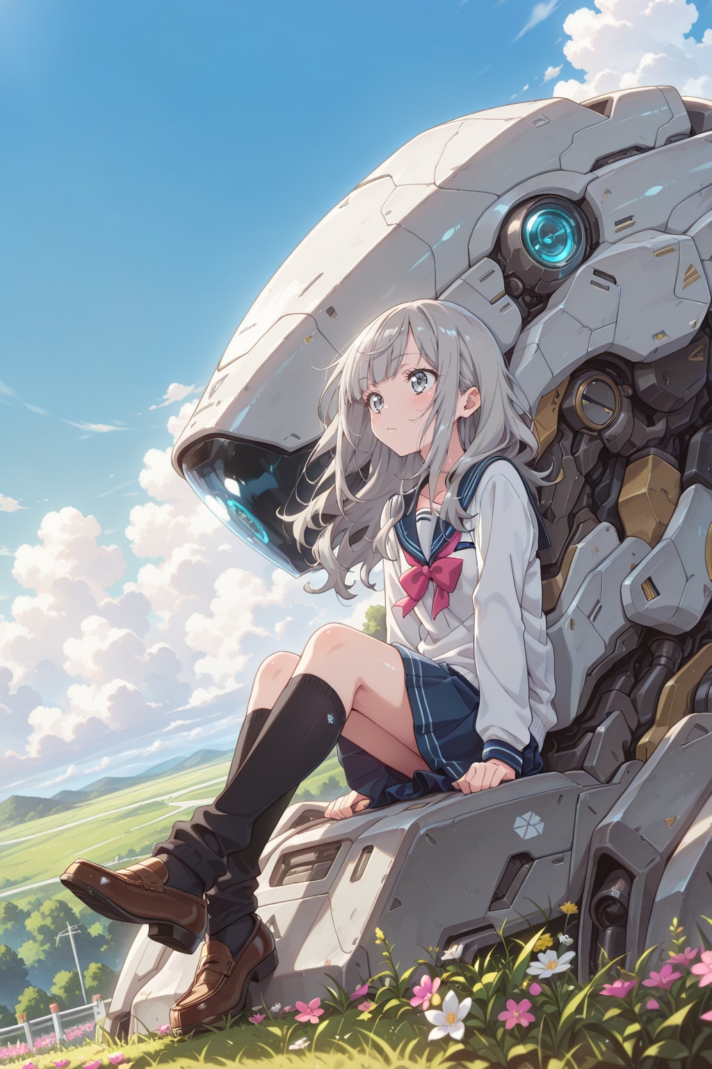 昔ロボットを使った戦いがあったんだって