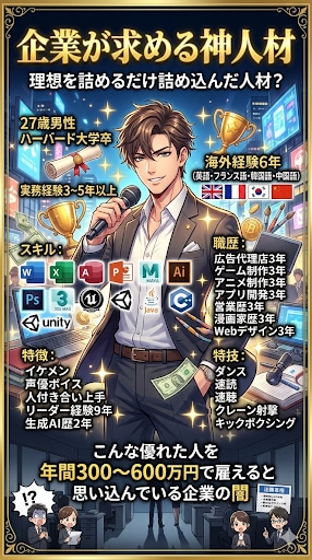 企業が求める神人材 | の人気AIイラスト・グラビア