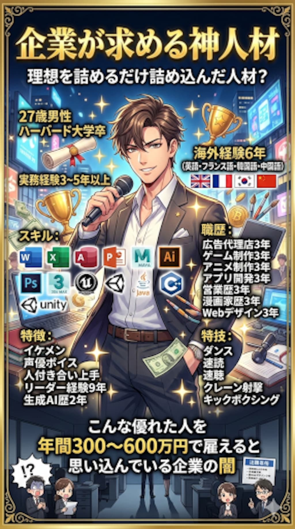 企業が求める神人材