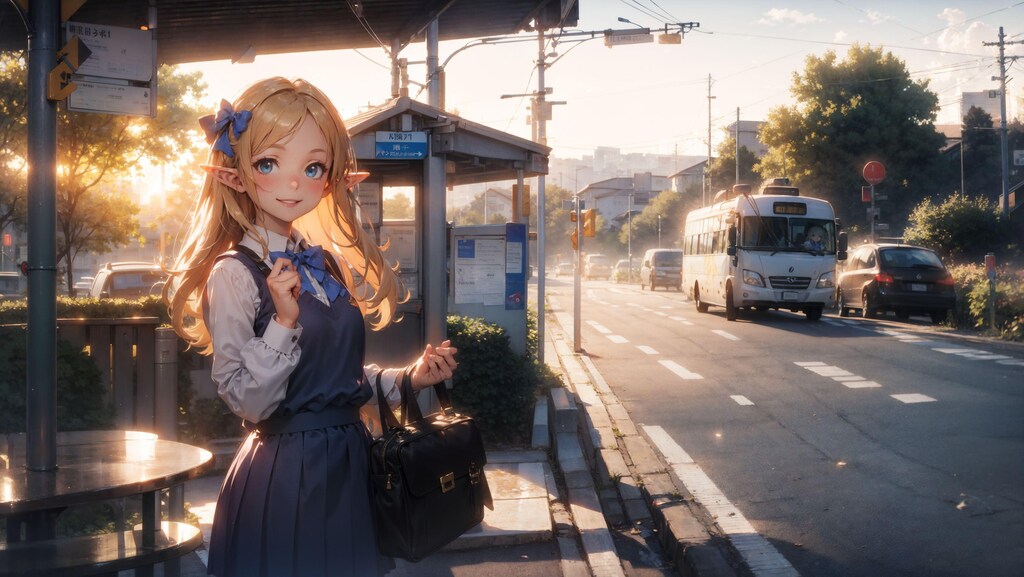 エルフの同級生と２