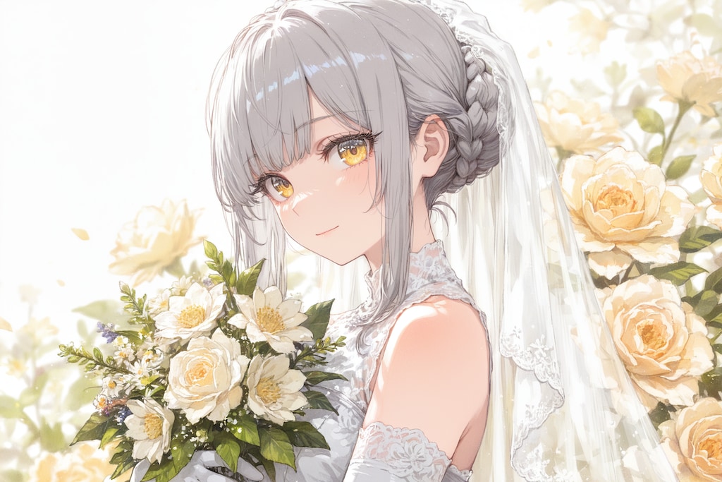 看板娘　flowers