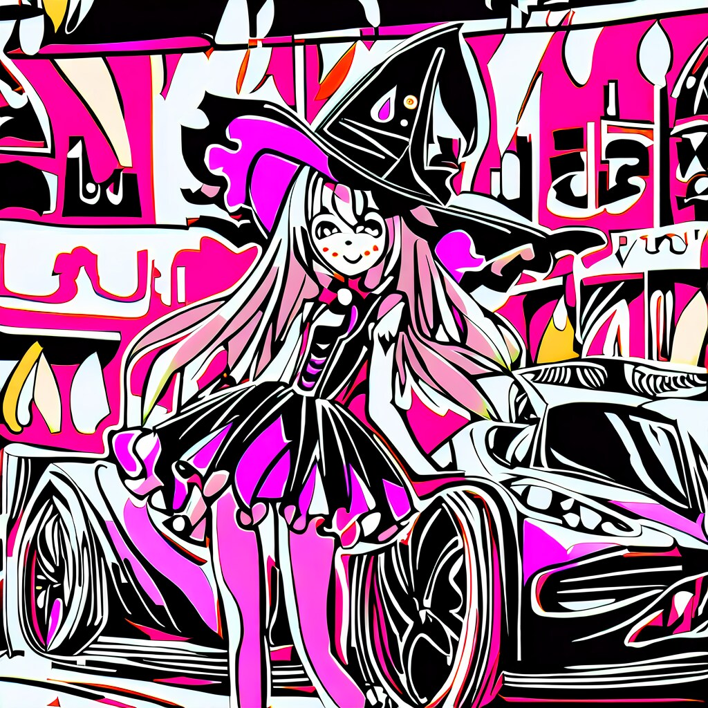 魔女っ子グリッドガール | の人気AIイラスト・グラビア