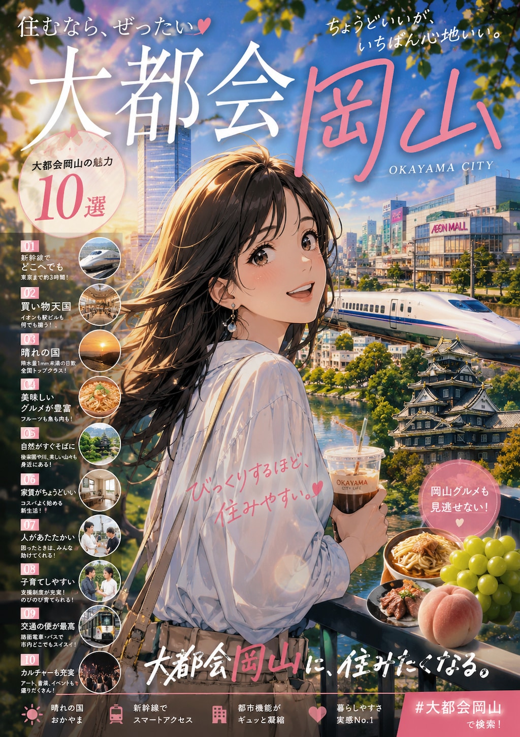 こられんせぇ(来たらいいよ)大都会岡山