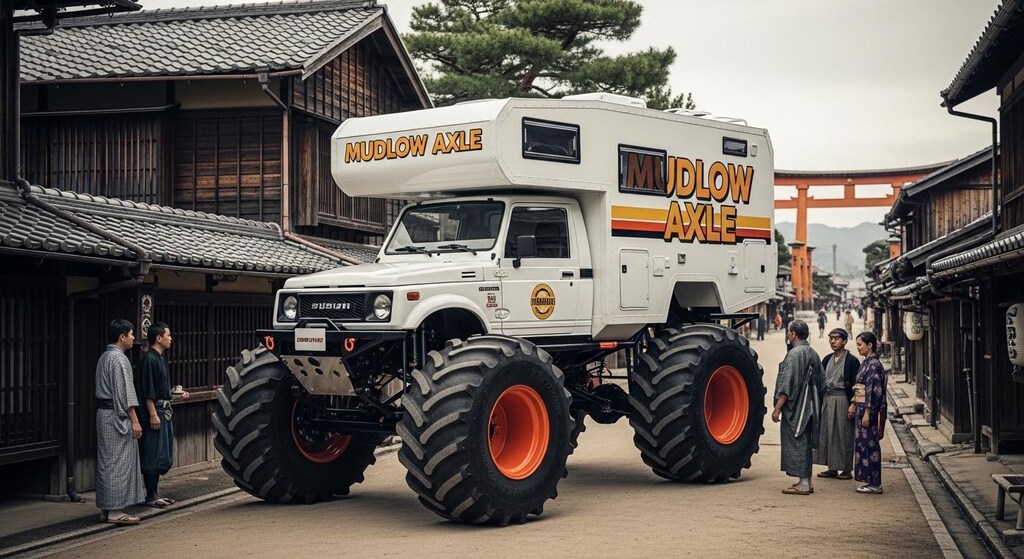 ジムニーキャンピングカーモンスター