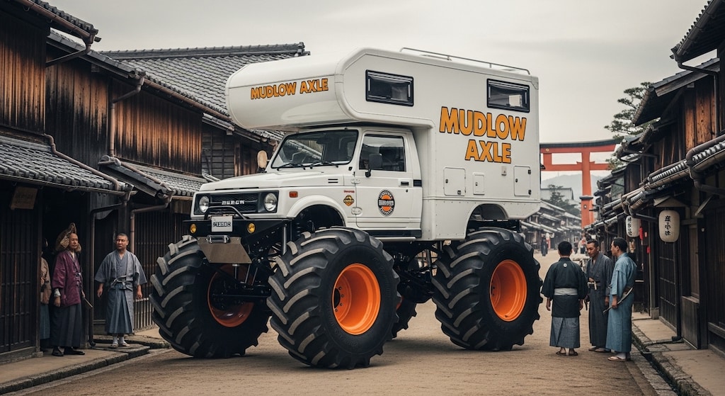 ジムニーキャンピングカーモンスター