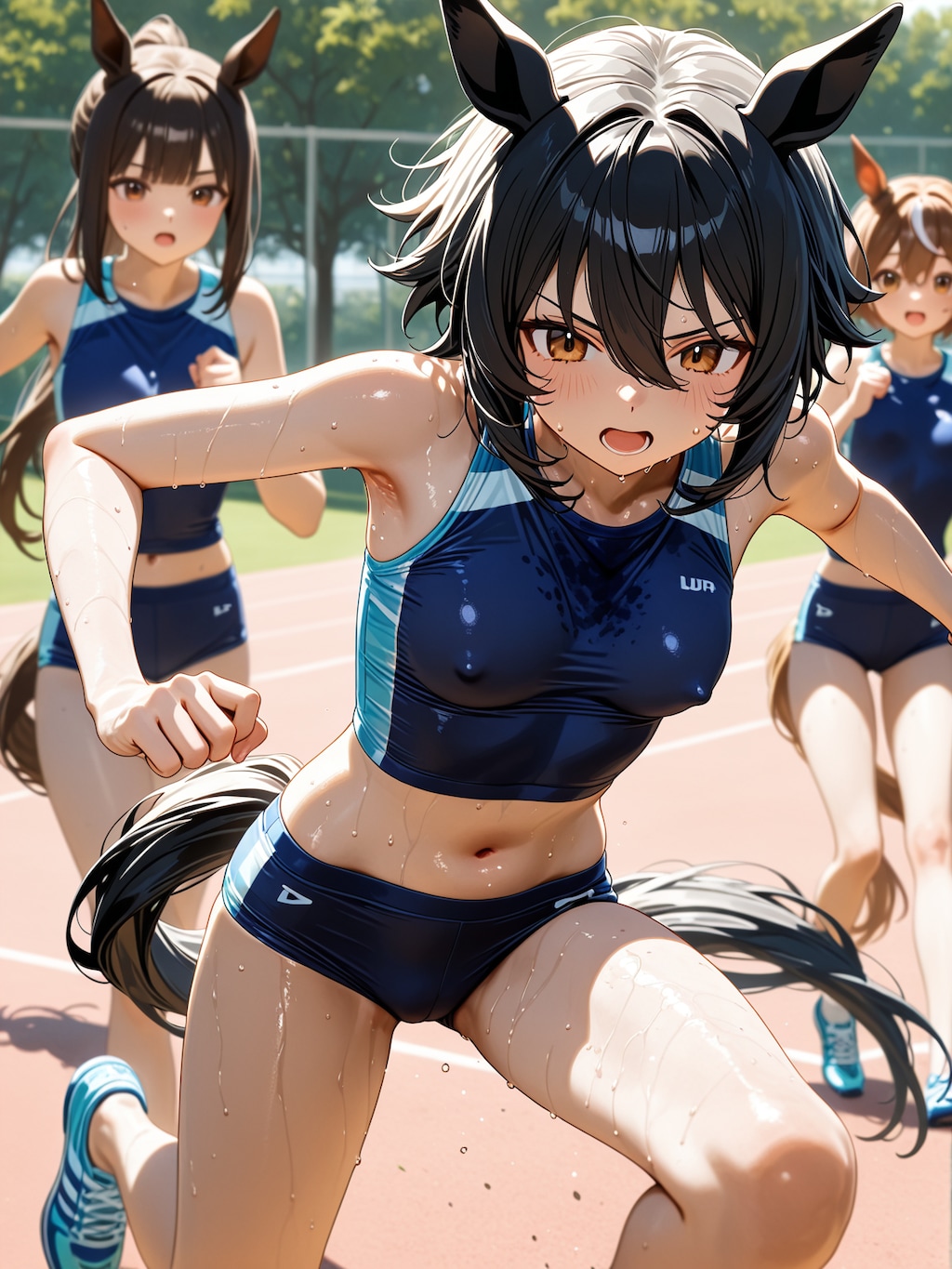 トレーニング中