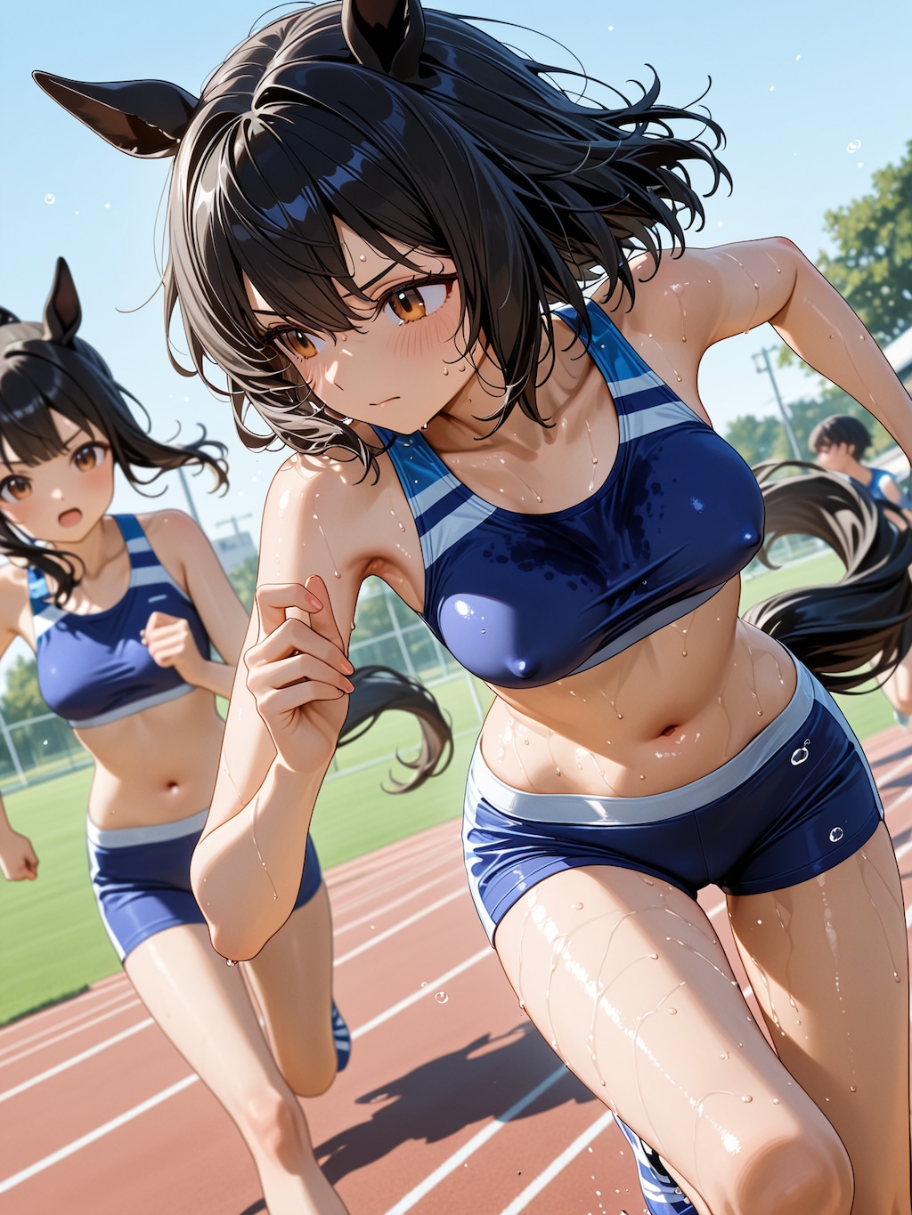 トレーニング中