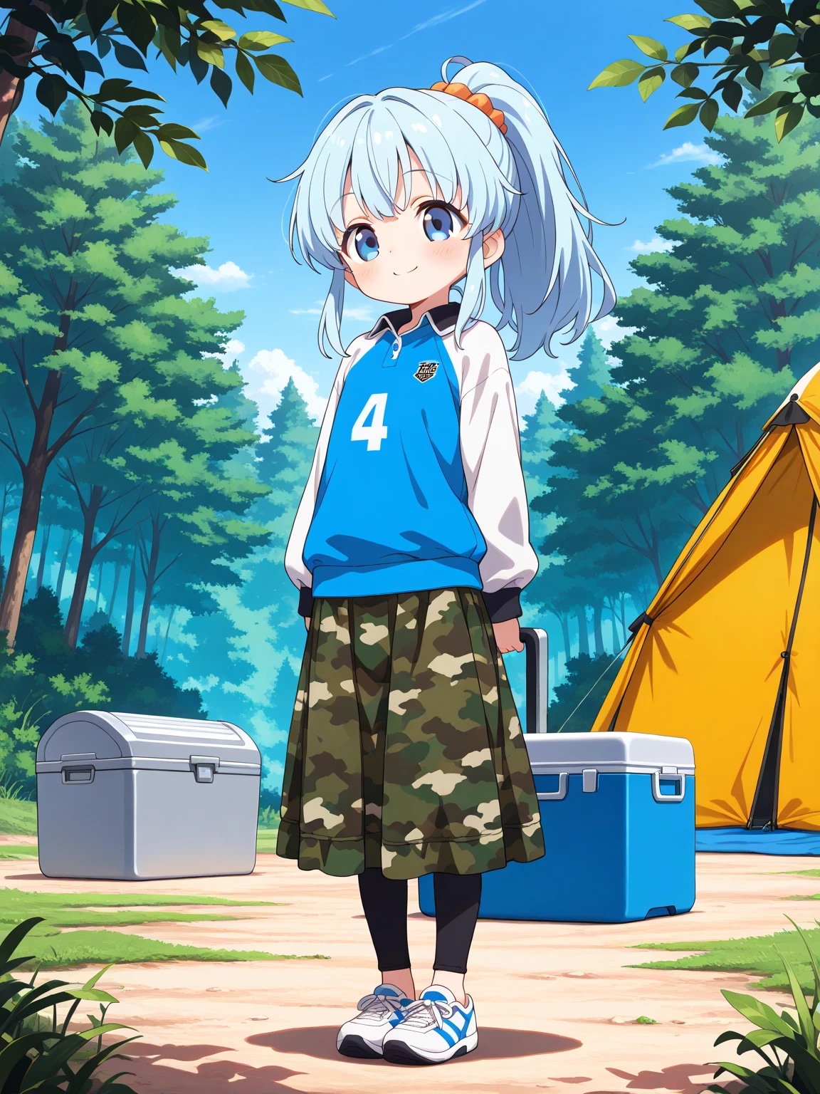キャンプ場のあおいちゃん