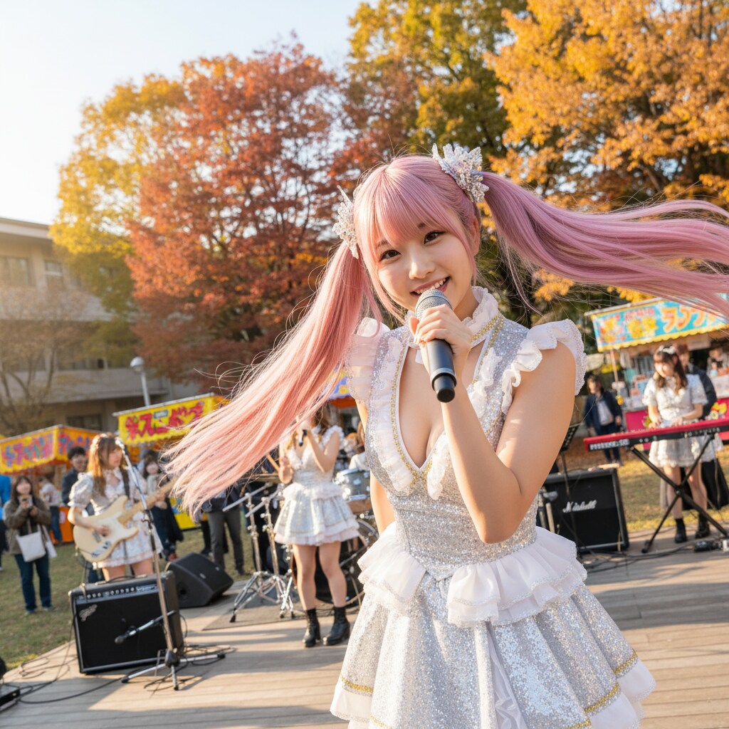 ももツイさん。文化祭