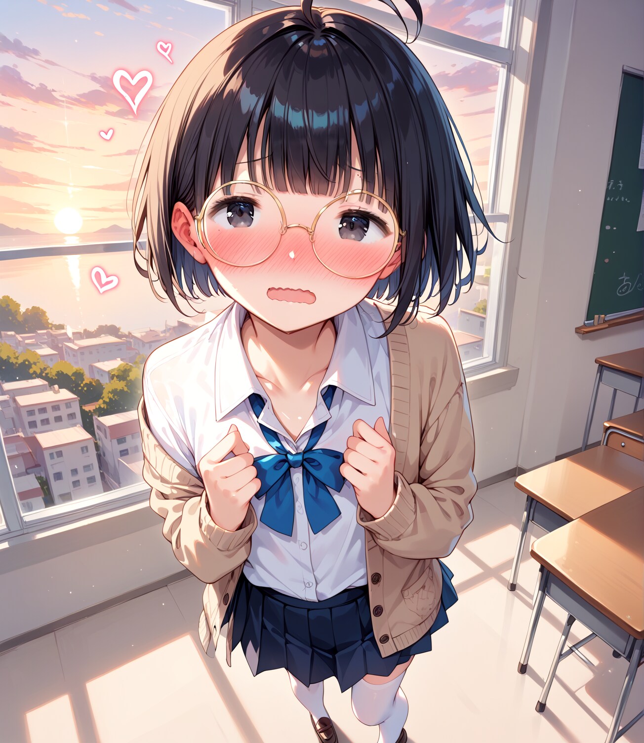 いっ、一緒に帰って欲しいのぢゃっ！