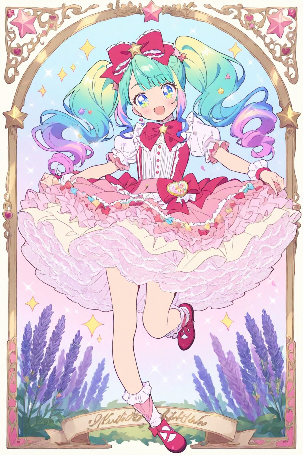 ちち生で魔法少女 | の人気AIイラスト・グラビア