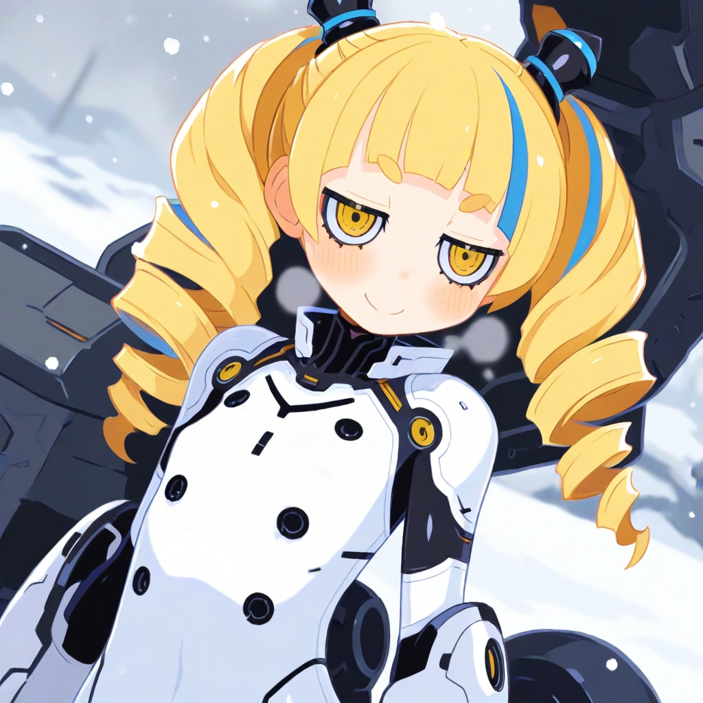 金髪ツインドリルっ子