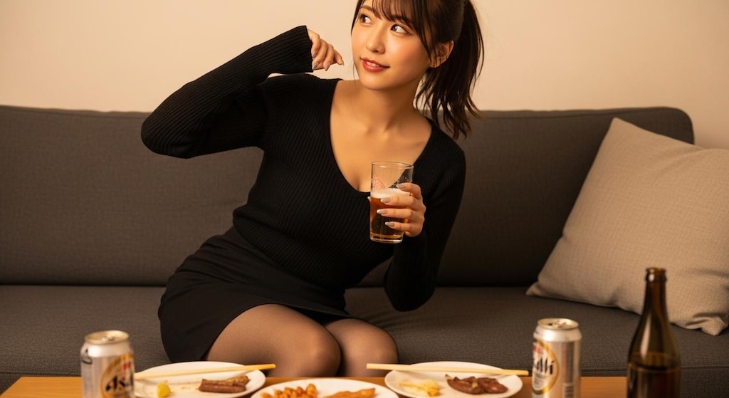 宅飲みからの「ねえ、○○して・・」